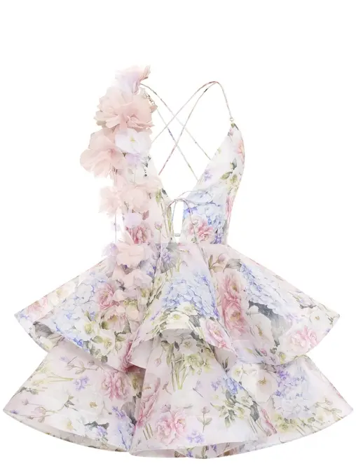 Платье ANEMONE DU JAPON с принтом YVON