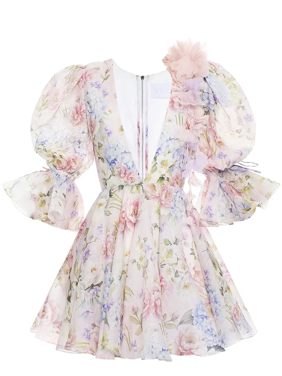 Платье DIGITALE с принтом