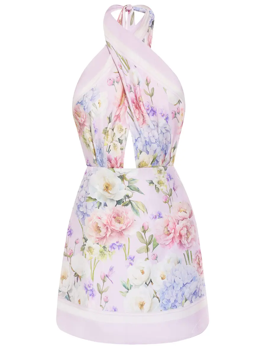 Платье HELICONIA шелковое