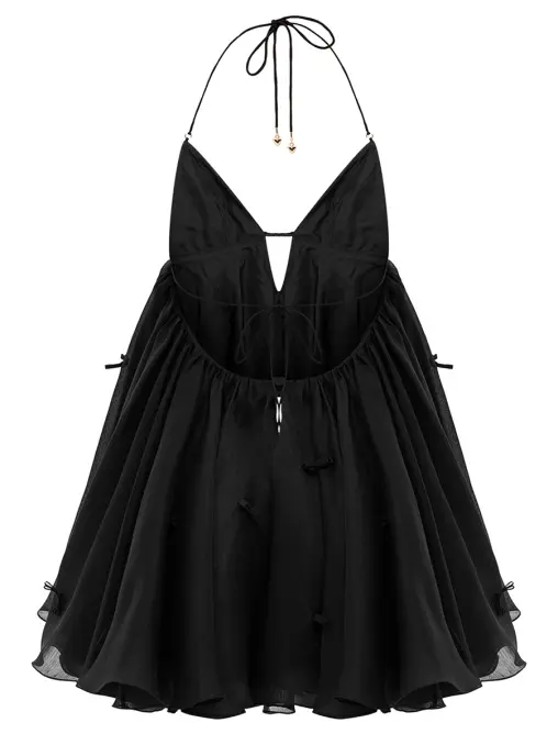 Платье L'ETOILE  AVEC LE NOEUD однотонное YVON