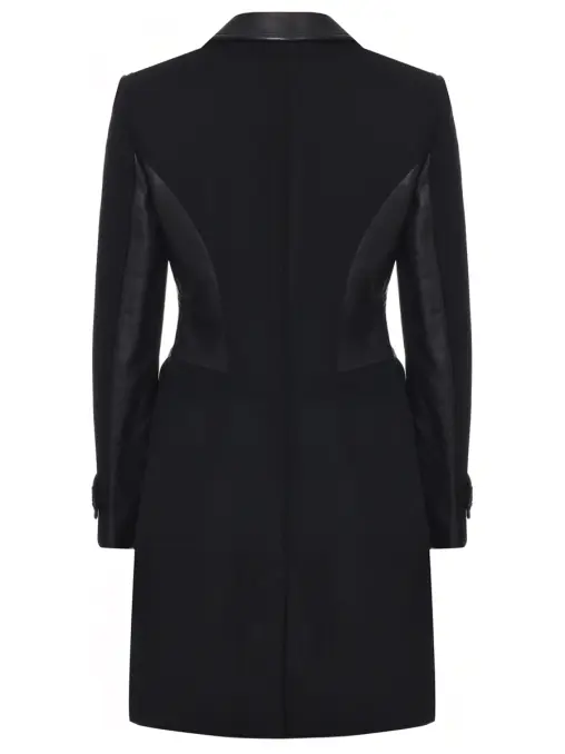 Пальто комбинированное VERSACE