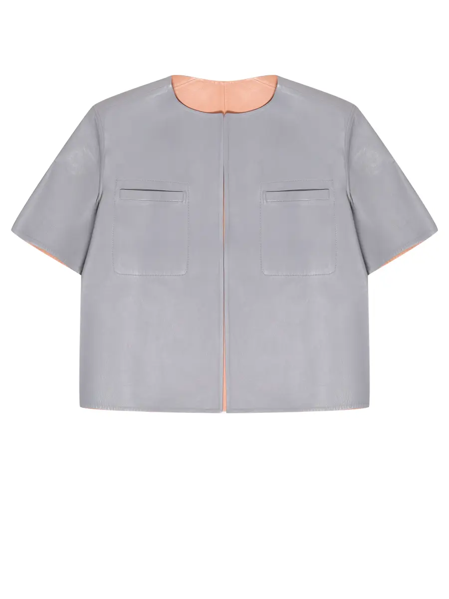 Куртка кожаная