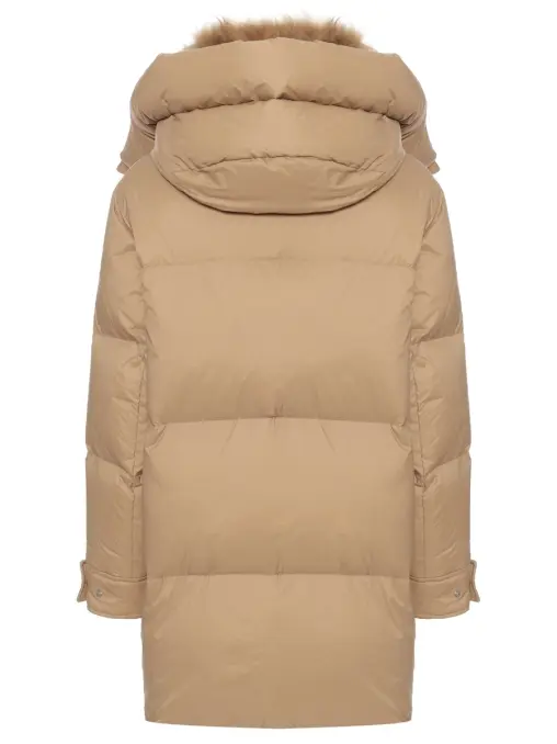 Пуховик однотонный YVES SALOMON