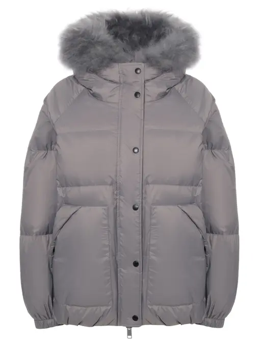 Пуховик стеганый YVES SALOMON