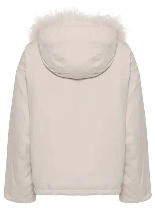 Пуховик однотонный YVES SALOMON