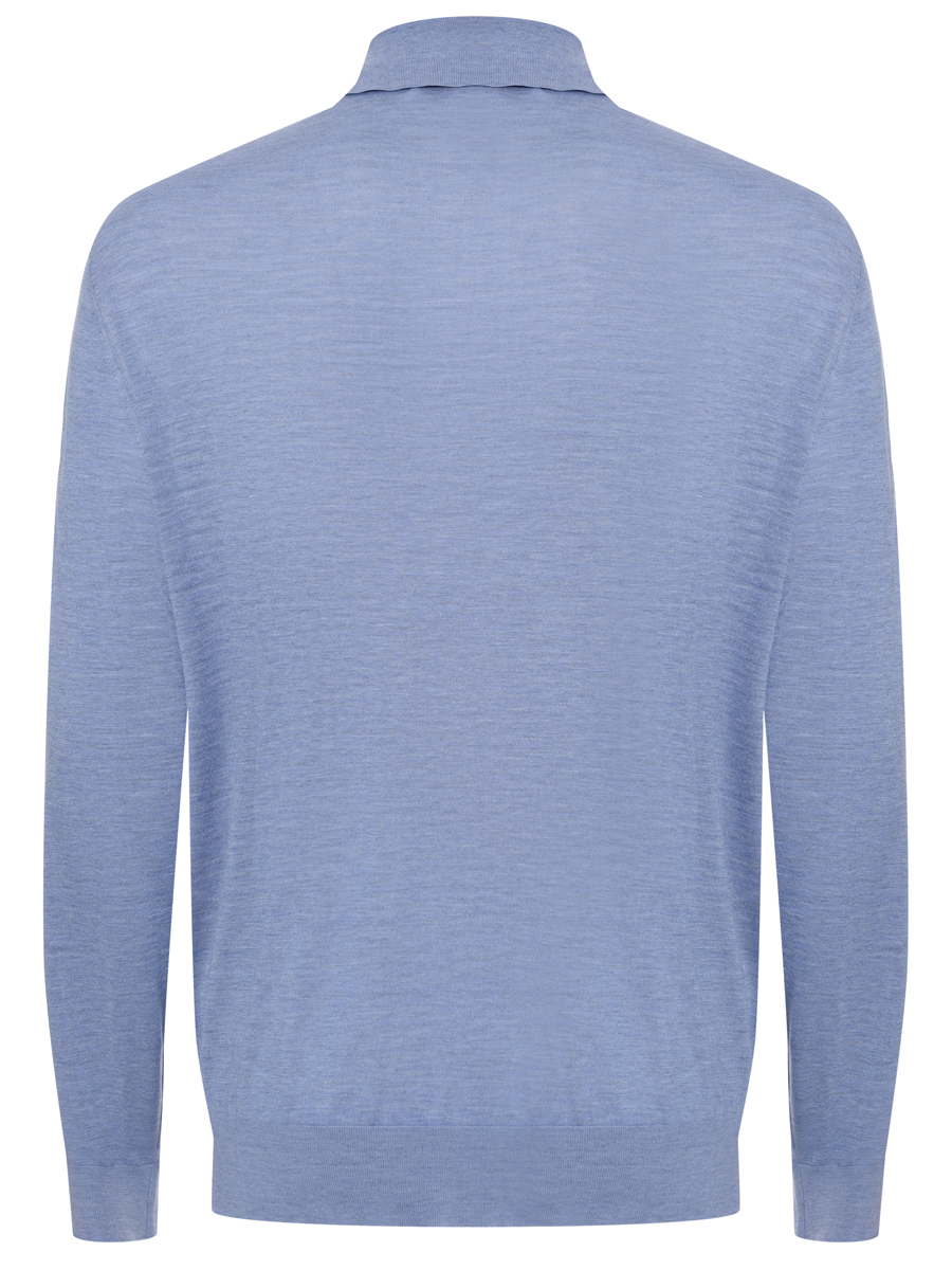 Поло из шелка и хлопка