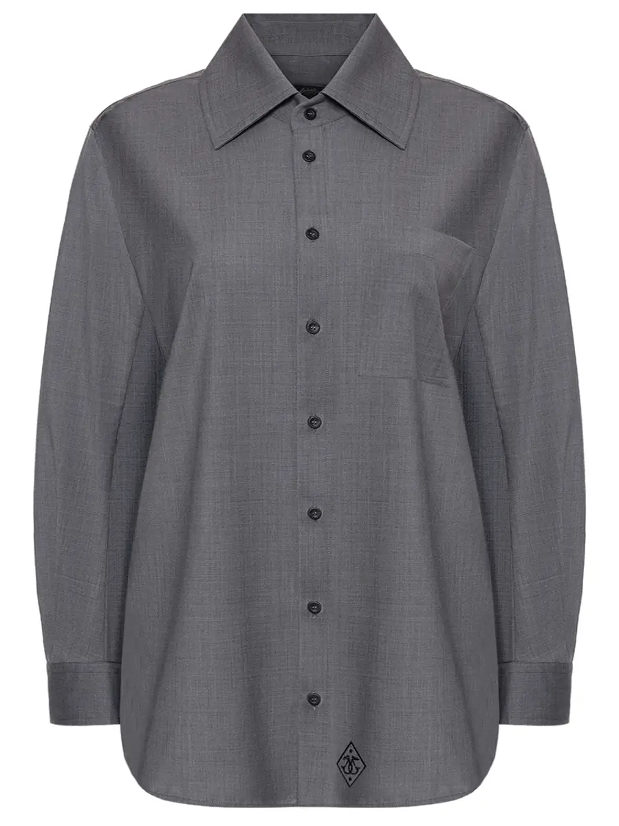 Рубашка шерстяная