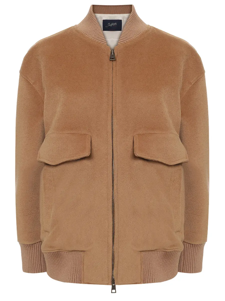 Бомбер из шерсти