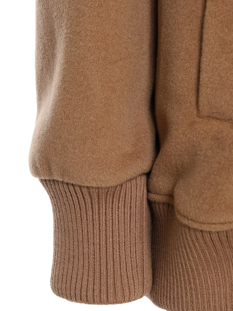 Бомбер из шерсти