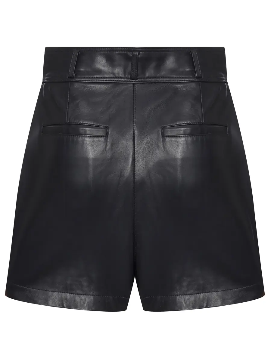 Шорты кожаные
