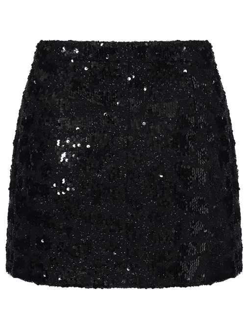 Юбка с отделкой пайетками IRO