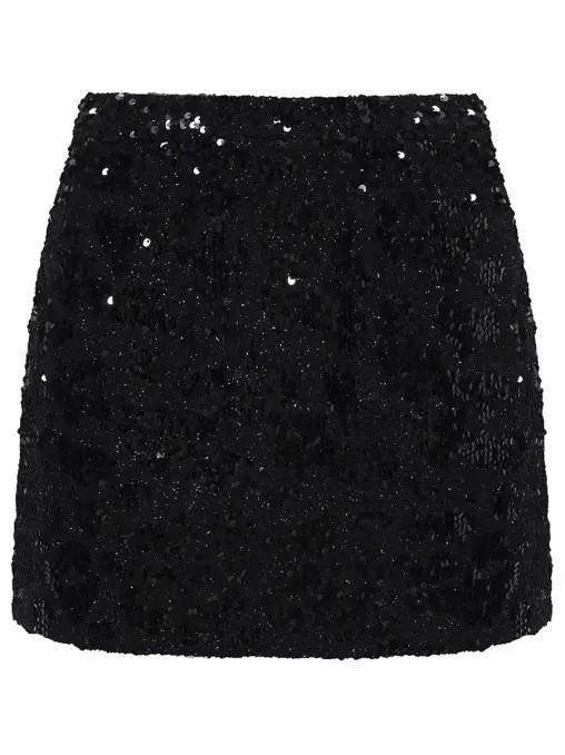 Юбка с отделкой пайетками IRO