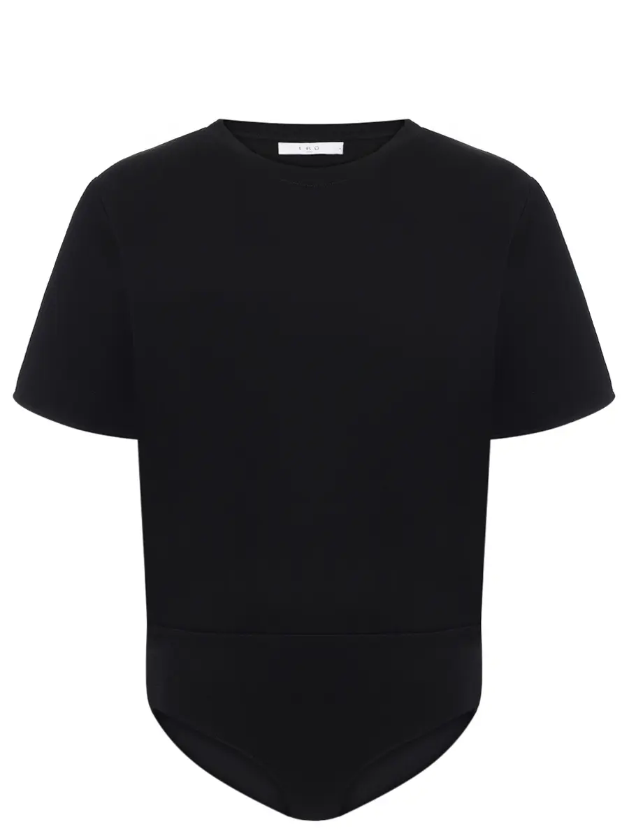 Боди однотонное