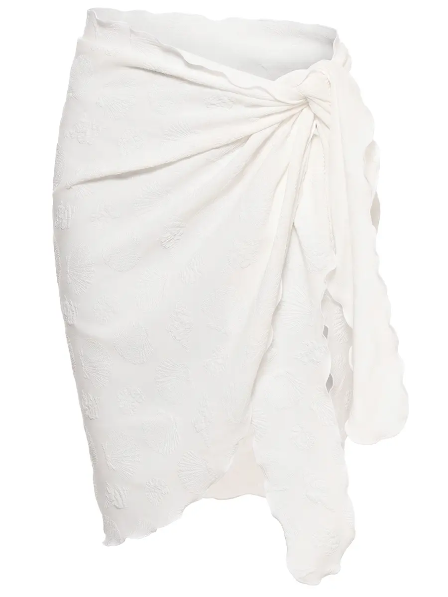 Парео однотонное