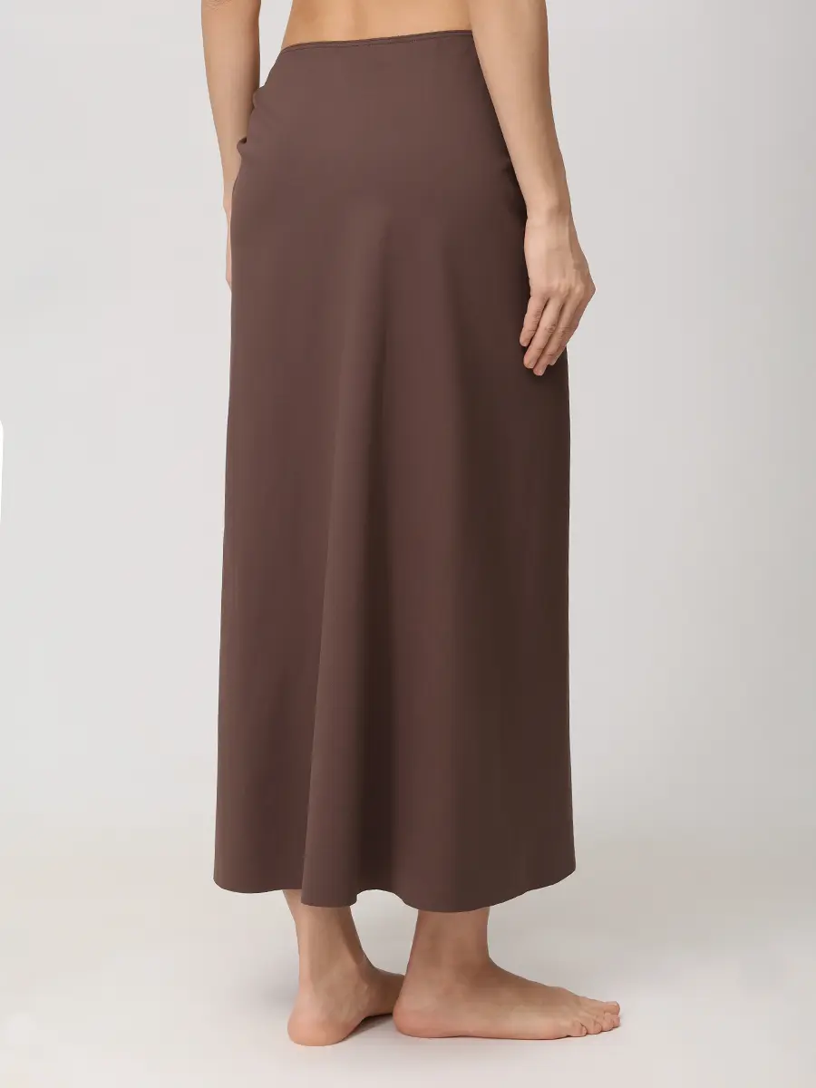 Юбка однотонная