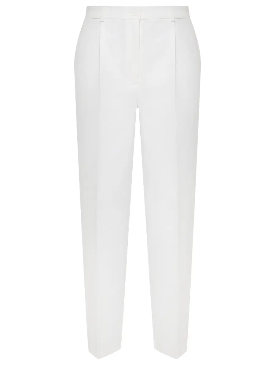 Брюки однотонные