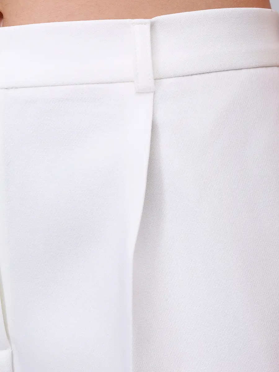 Брюки однотонные