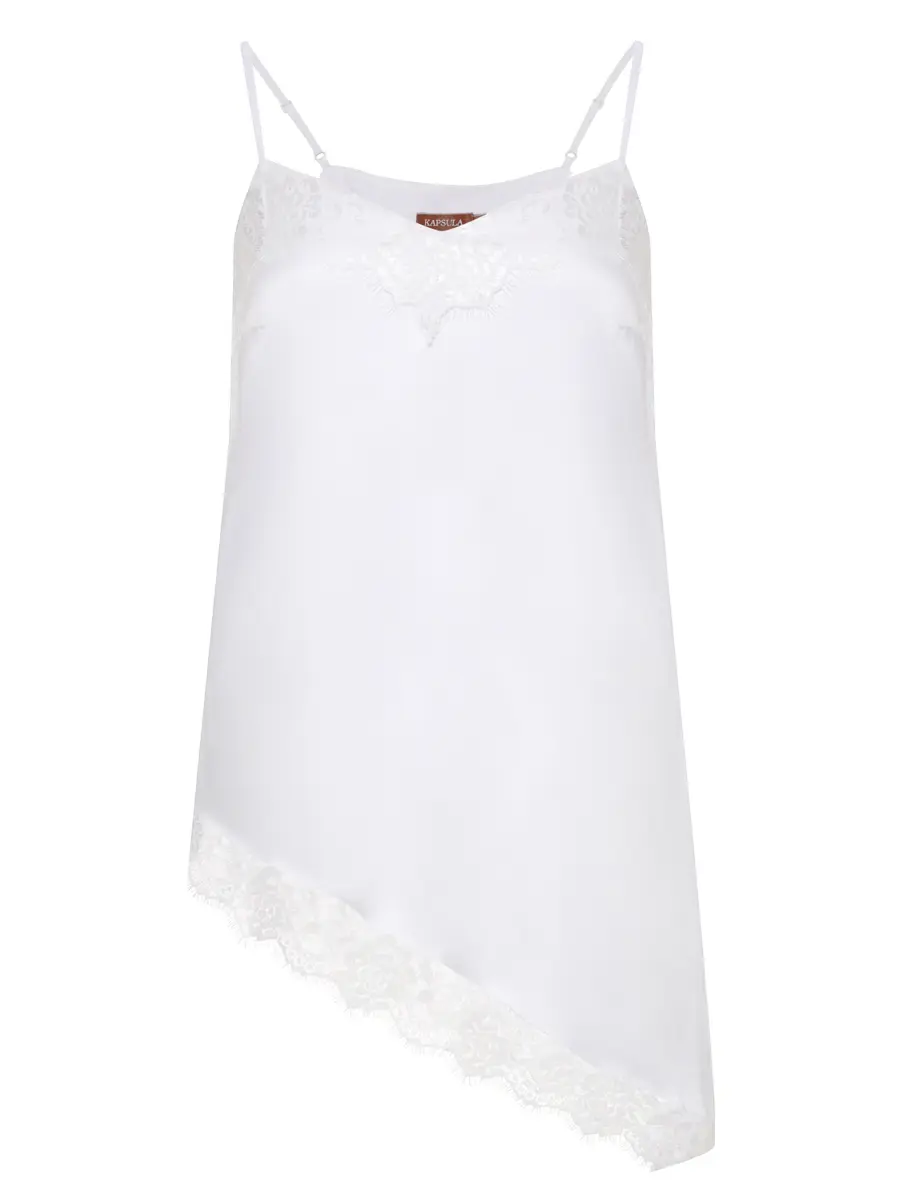 Топ с кружевом