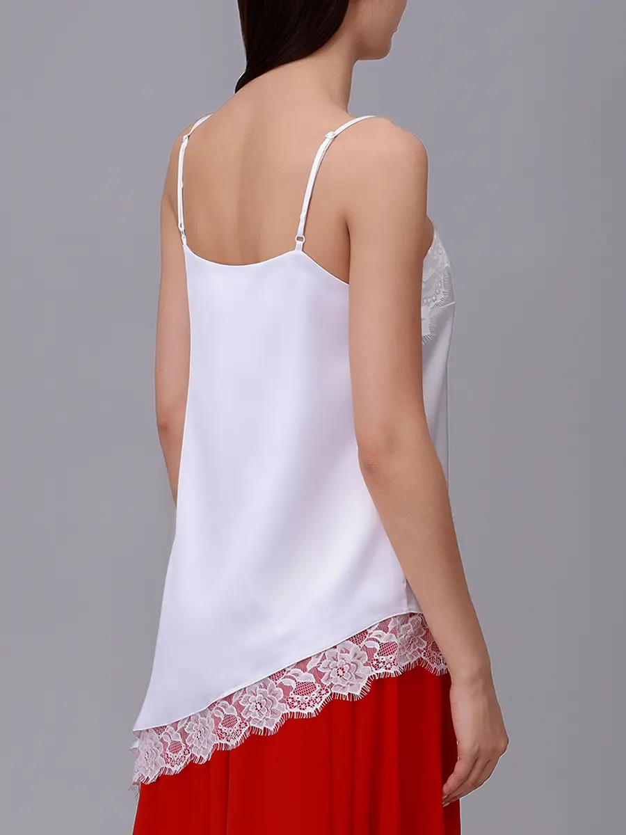 Топ с кружевом