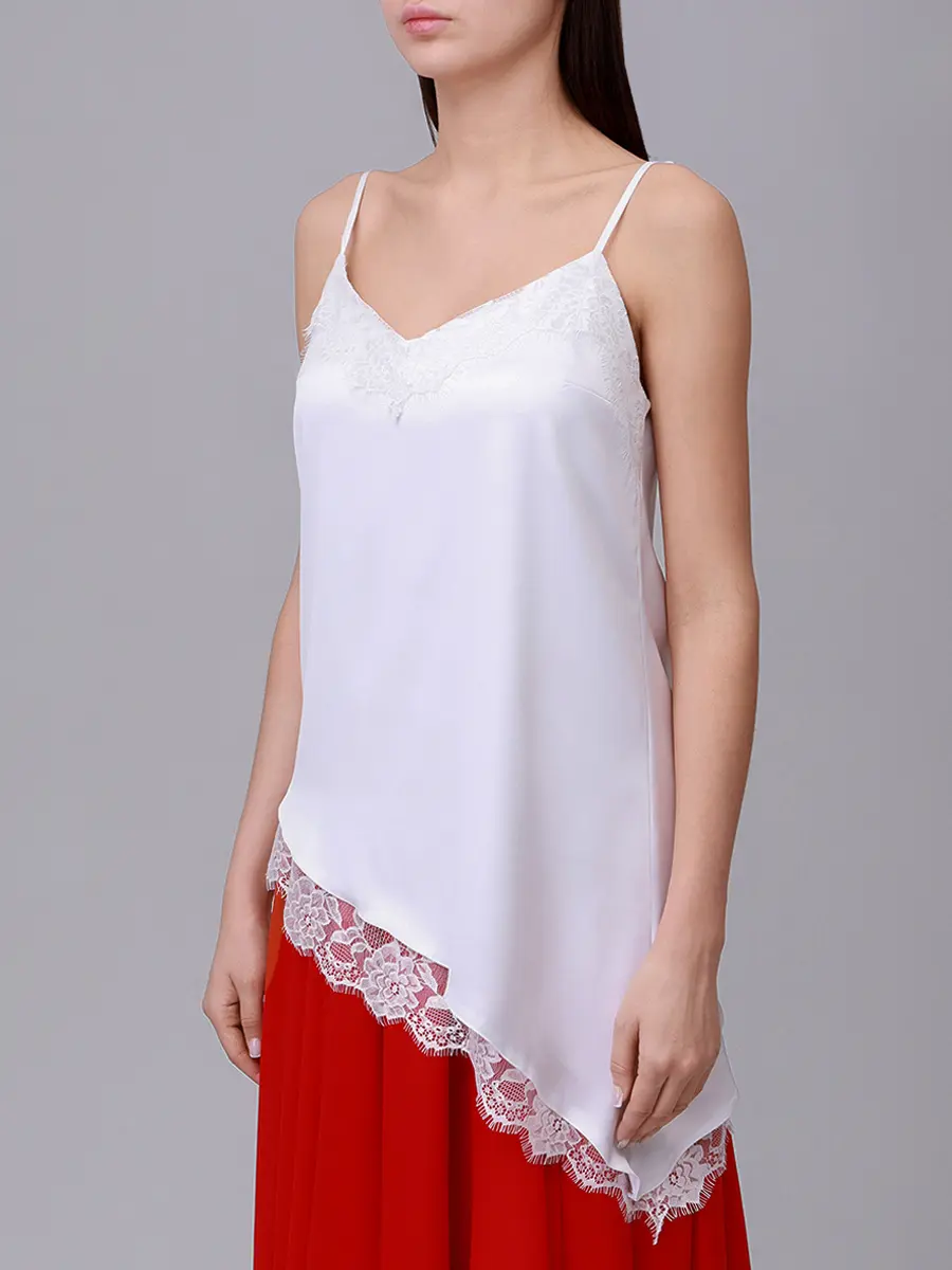 Топ с кружевом