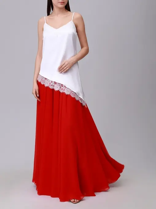 Топ с кружевом KAPSULA