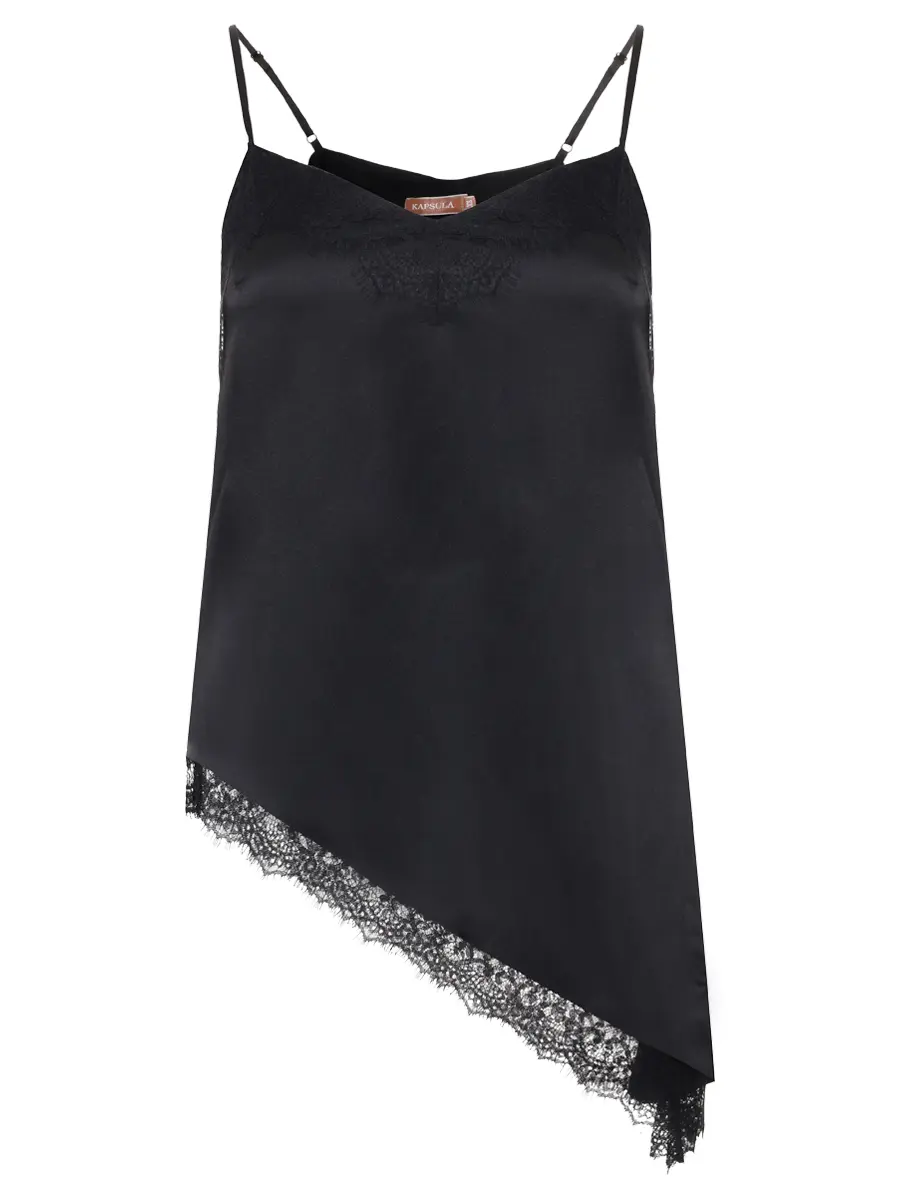 Топ с кружевом