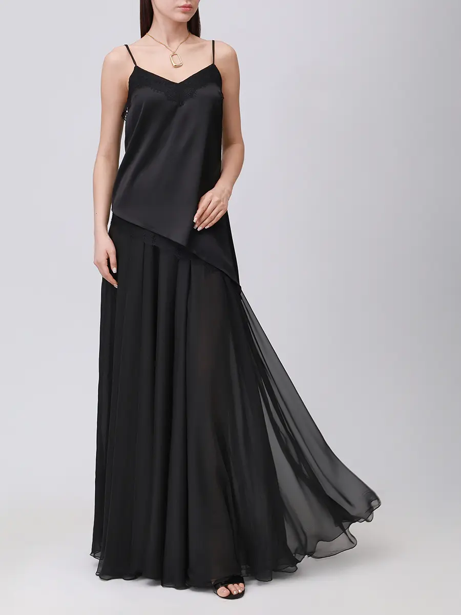 Топ с кружевом