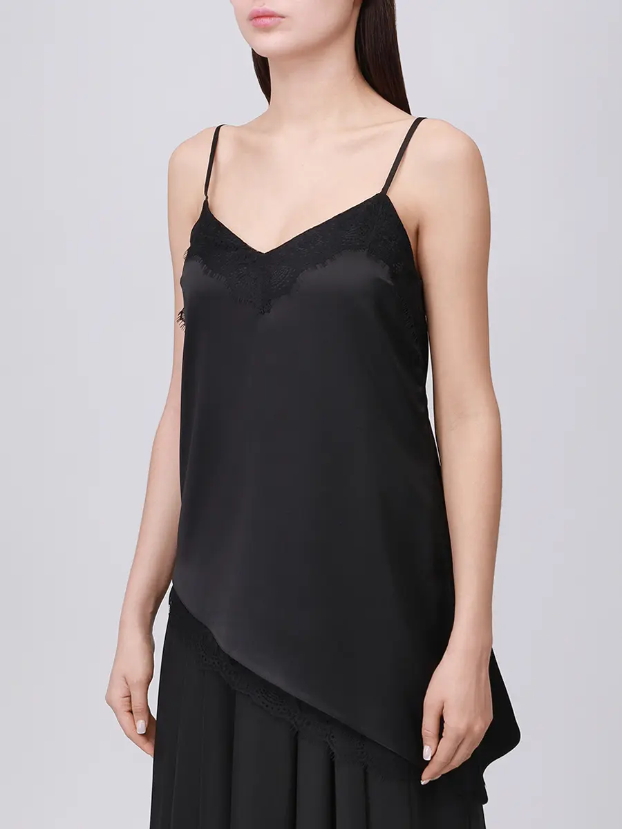 Топ с кружевом