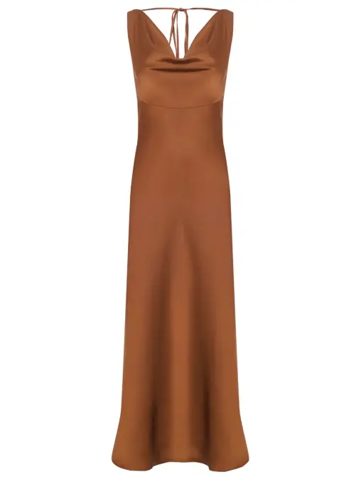 Платье атласное KAPSULA