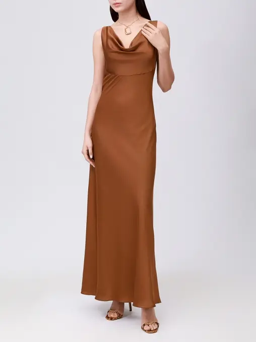 Платье атласное KAPSULA