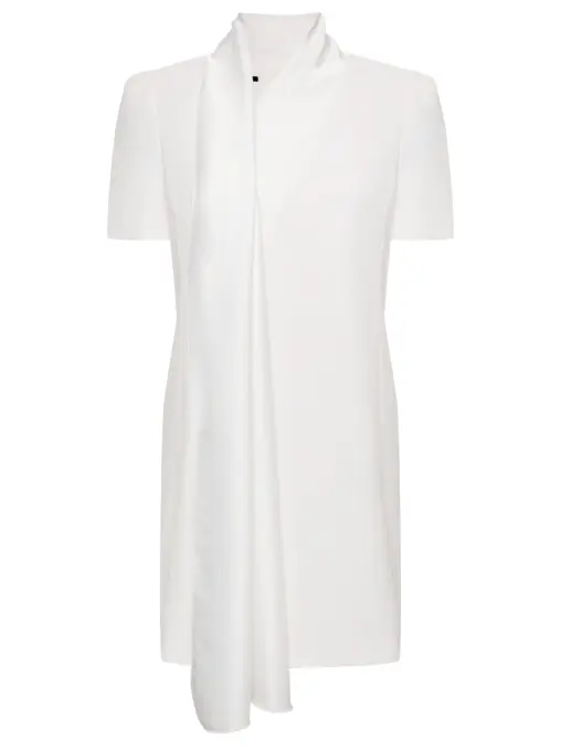 Платье с шелковым шарфом KAPSULA