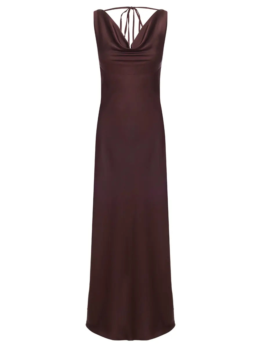 Платье с вырезом