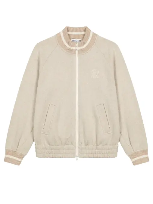 Костюм из вискозы и хлопка BRUNELLO CUCINELLI