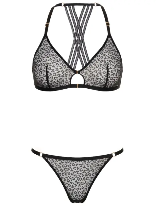 Комплект с принтом AUBADE