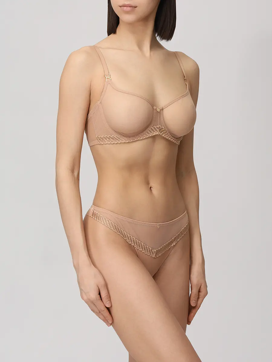 Бюстгальтер из сетки