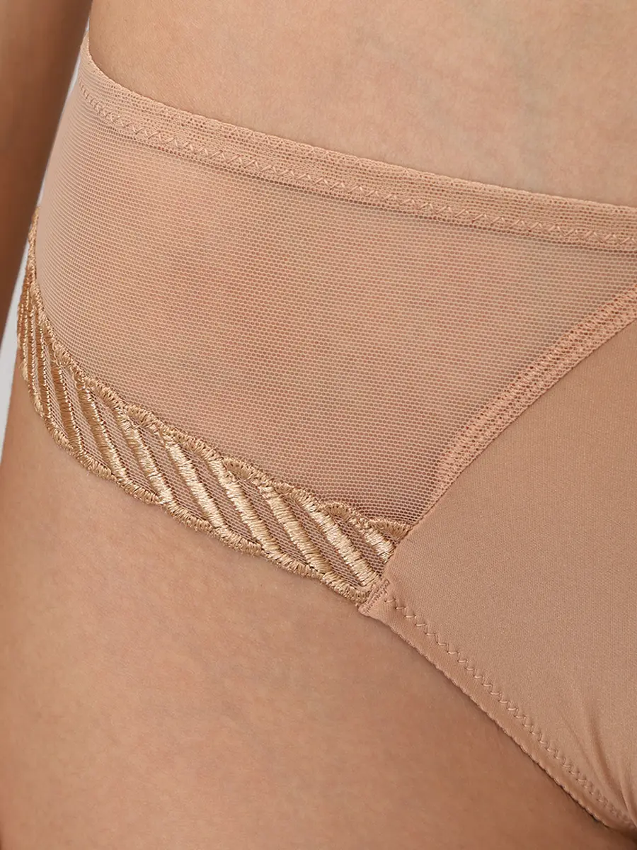 Трусы-слип с сеткой