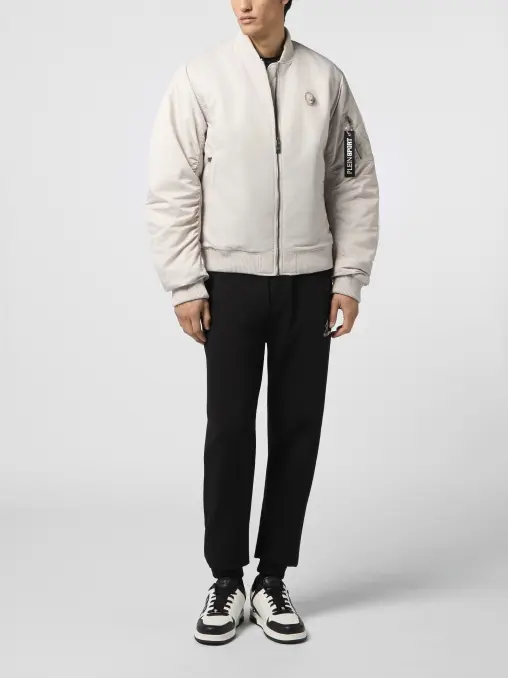 Бомбер однотонный PLEIN SPORT