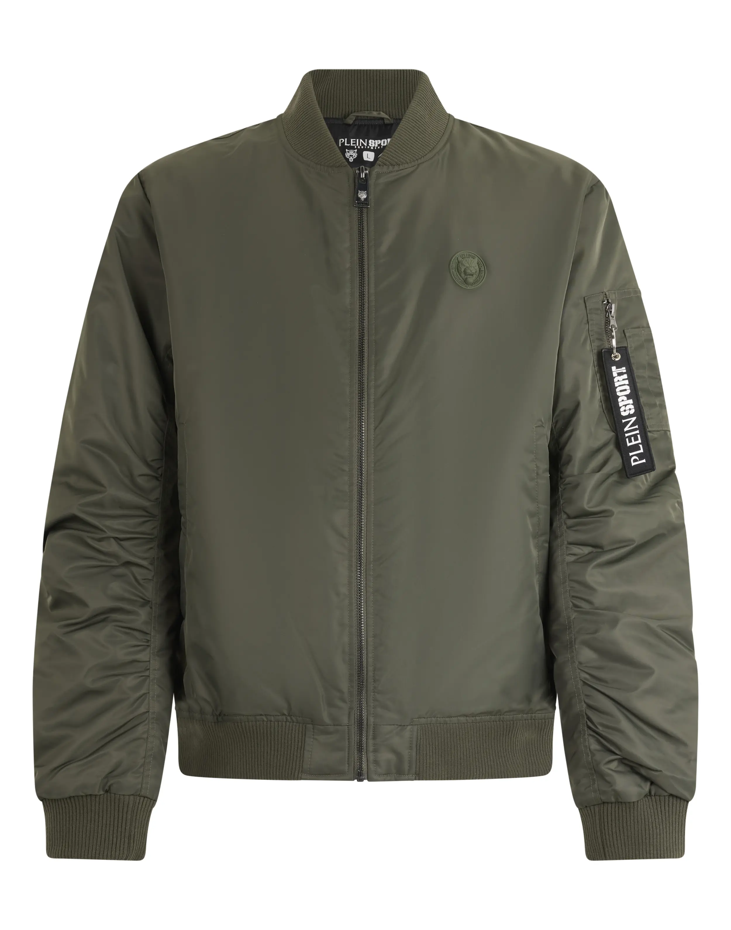 Бомбер однотонный