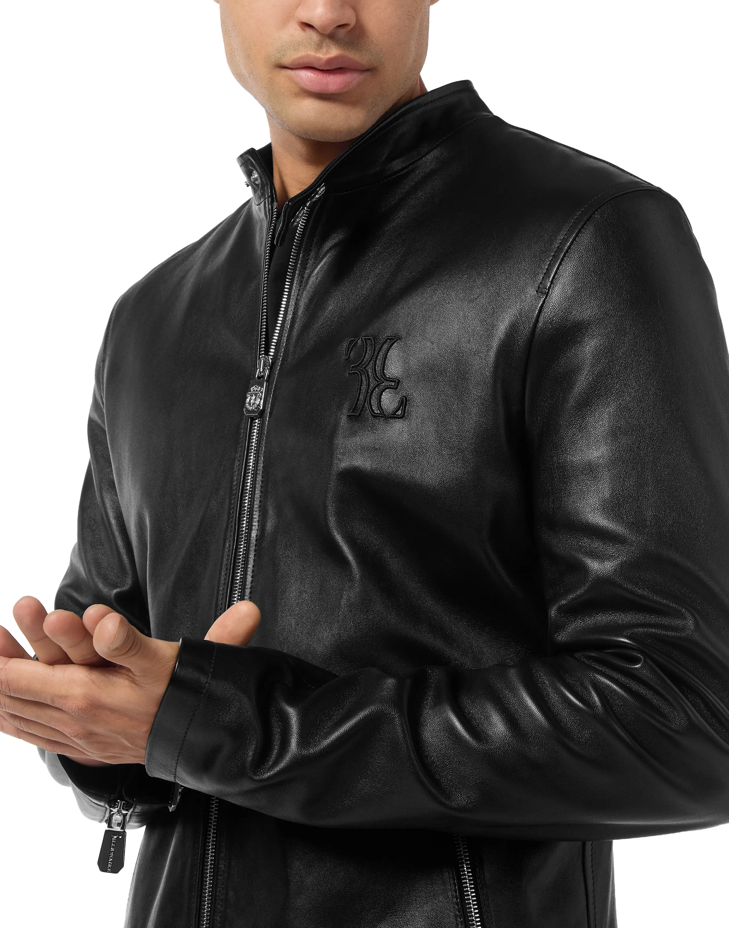 Куртка кожаная