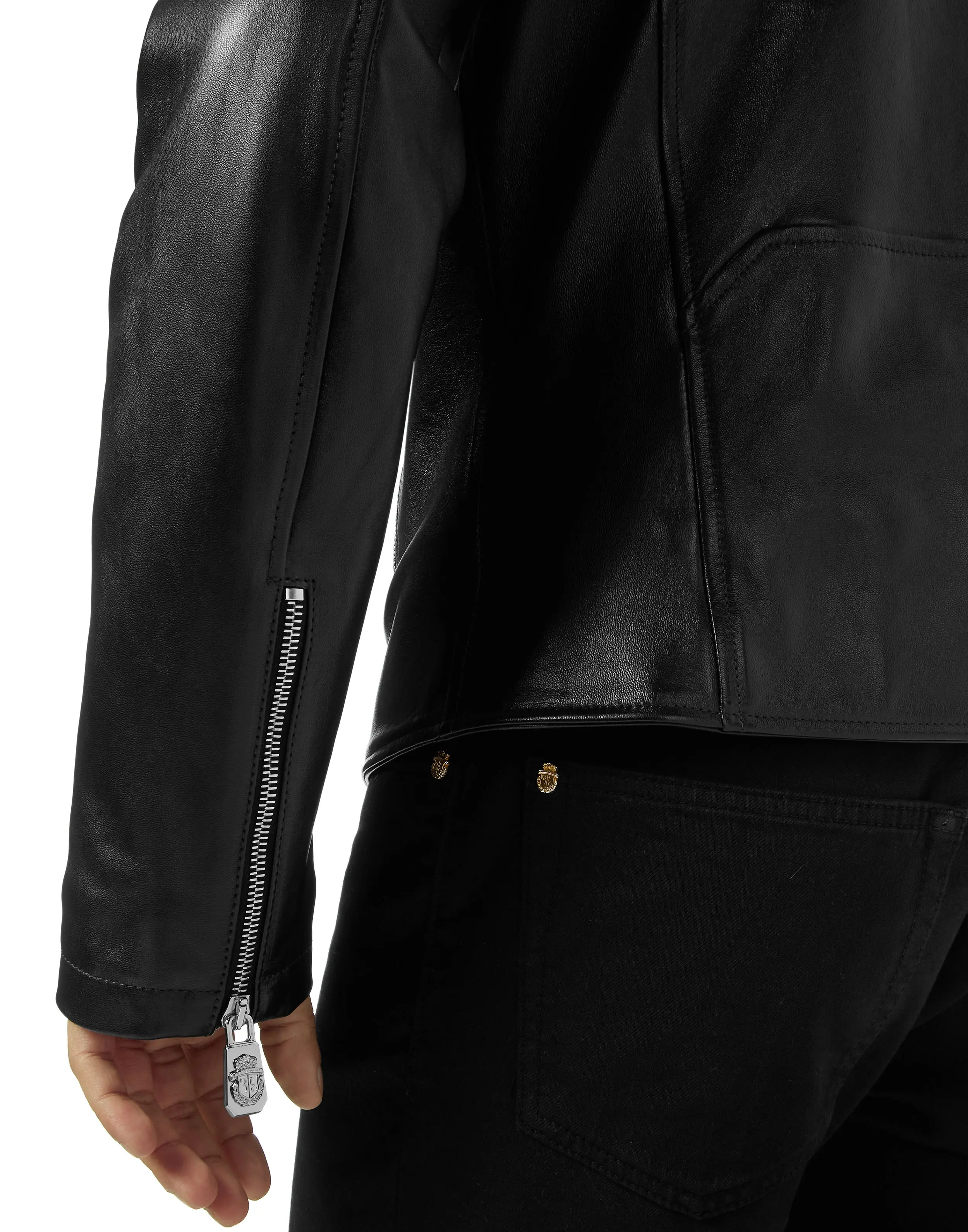 Куртка кожаная