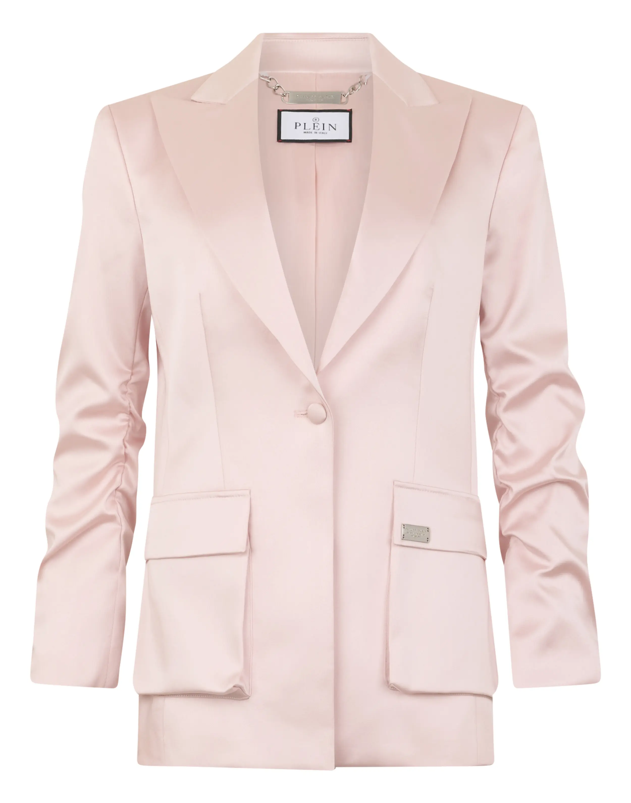 Пиджак атласный