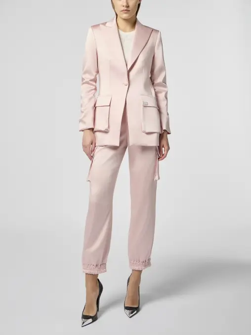 Брюки атласные PHILIPP PLEIN