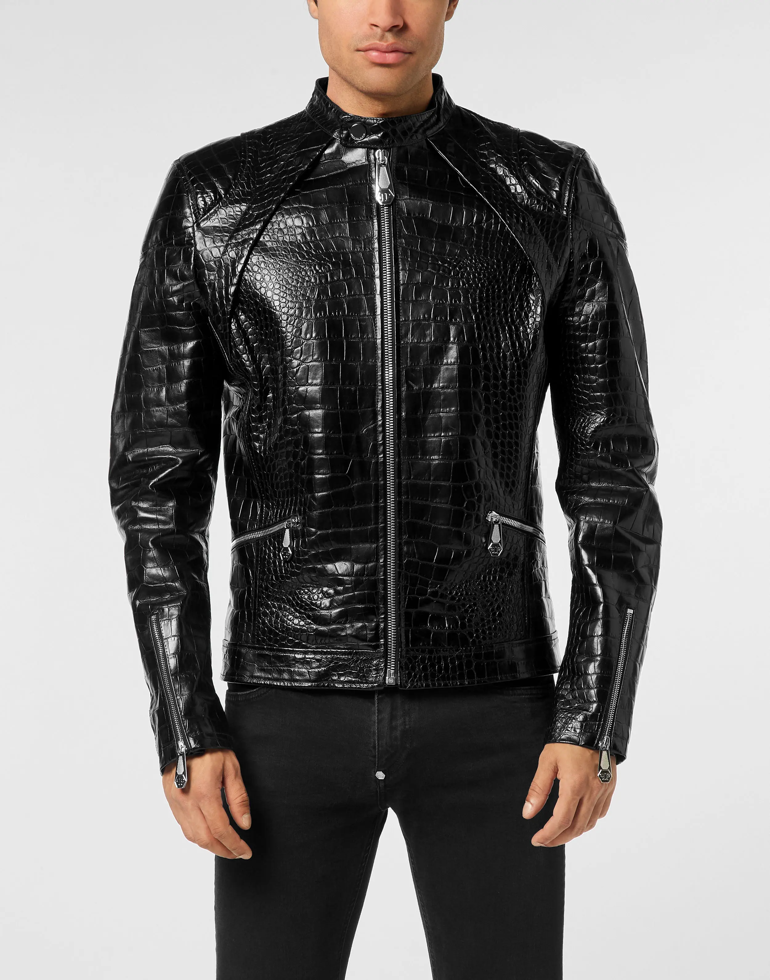 Куртка кожаная