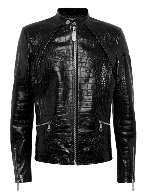 Куртка кожаная PHILIPP PLEIN