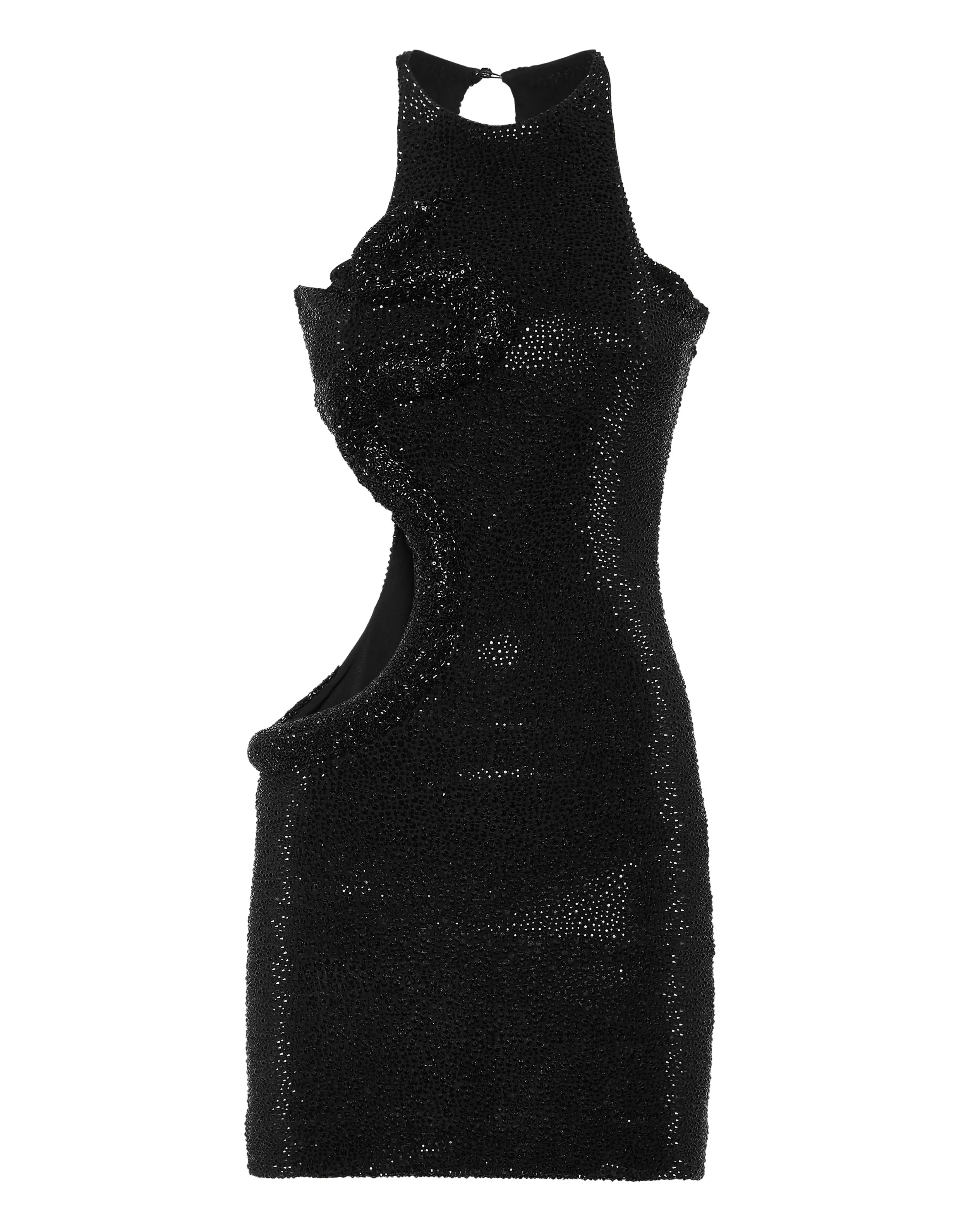 Платье со стразами