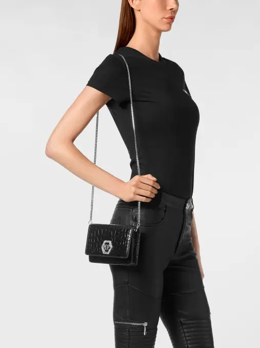Сумка кожаная PHILIPP PLEIN