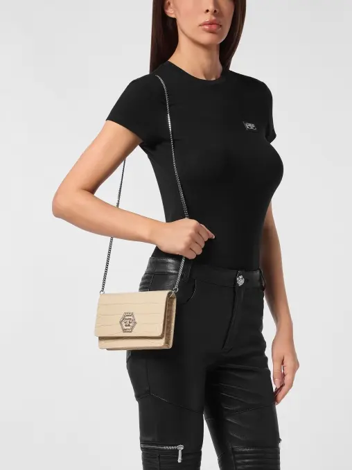 Сумка кожаная PHILIPP PLEIN