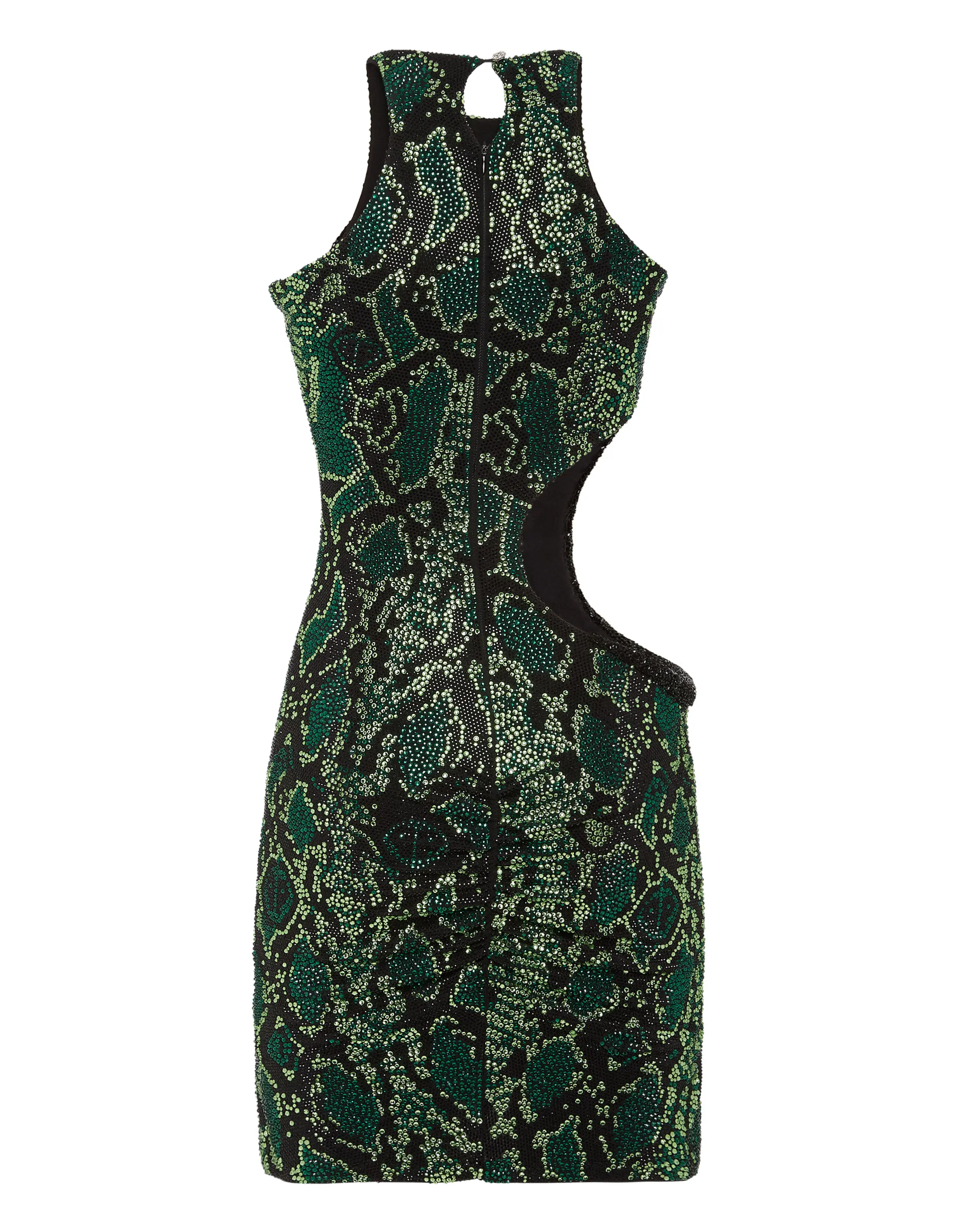 Платье со стразами