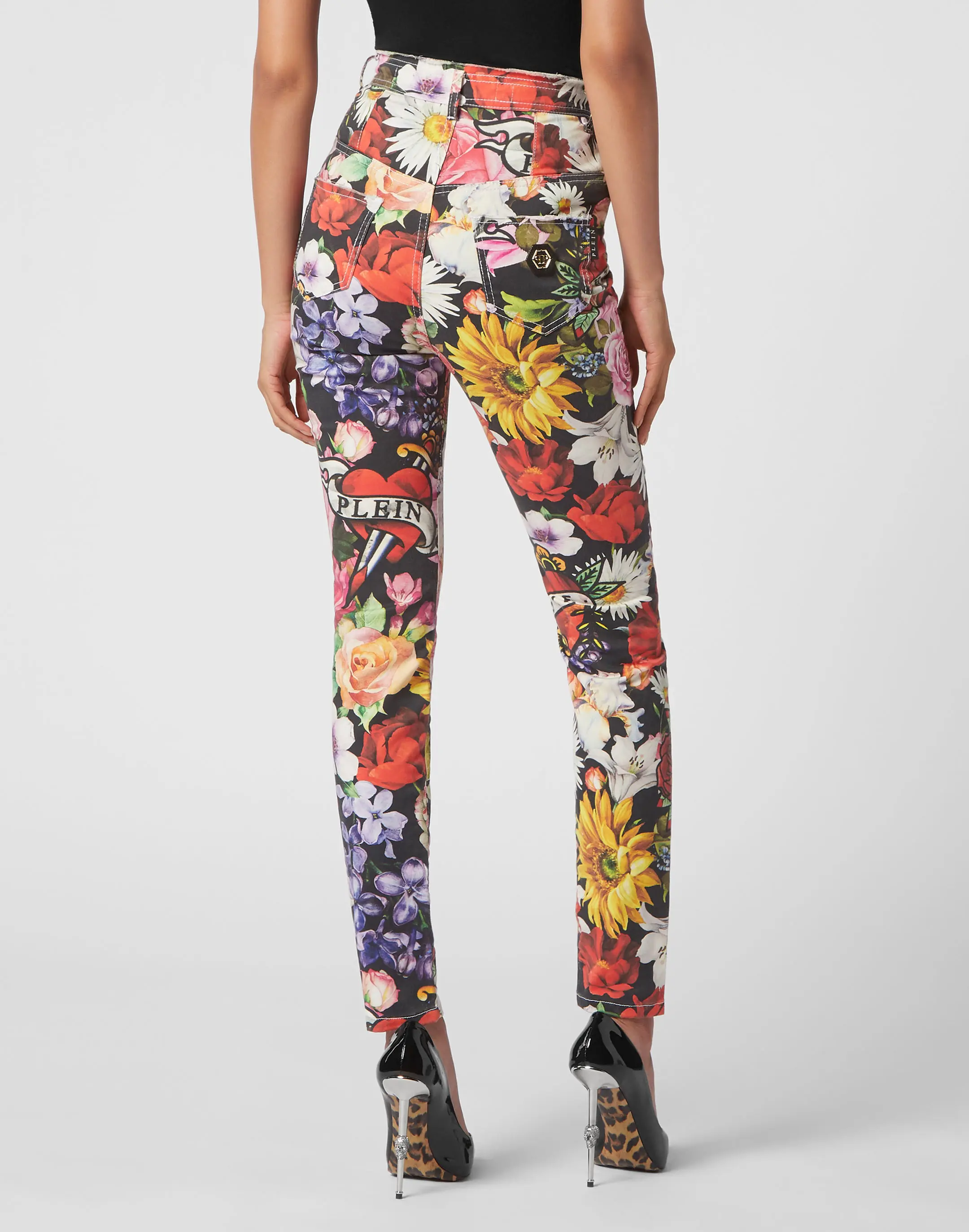 Скинни хлопковые