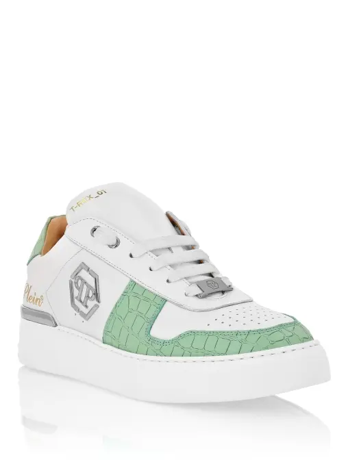 Кроссовки кожаные PHILIPP PLEIN